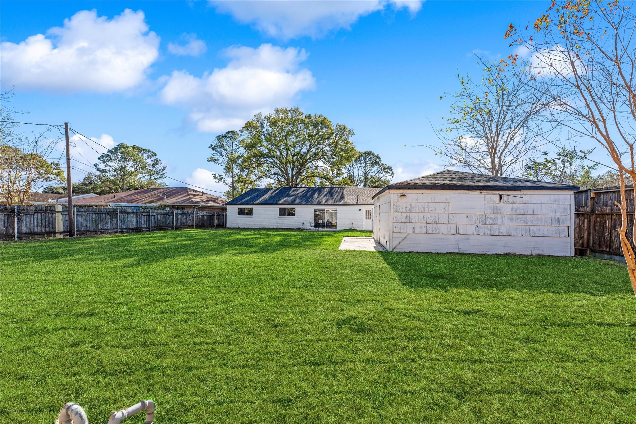 6030 Beaudry Drive Houston, TX 77035 - Photo 43 of 45 a view of house with backyard