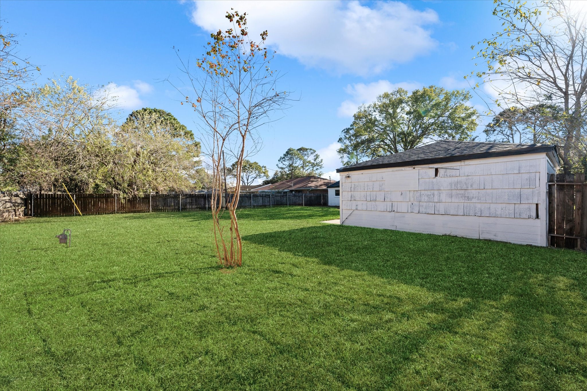 6030 Beaudry Drive Houston, TX 77035 - Photo 44 of 45 a view of a house with backyard