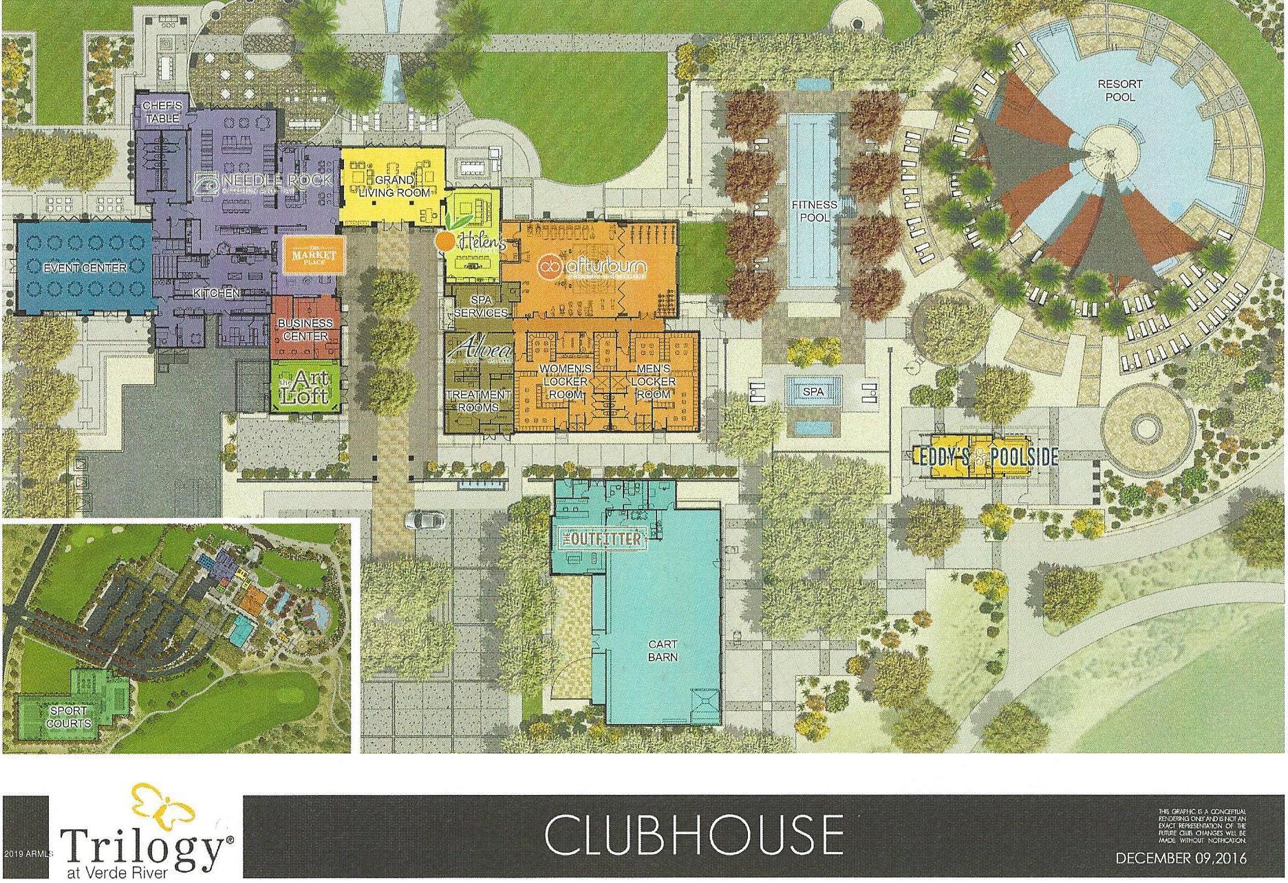 17656 East Woolsey Way Rio Verde, AZ 85263 - Photo 61 of 69 Clubhouse Map