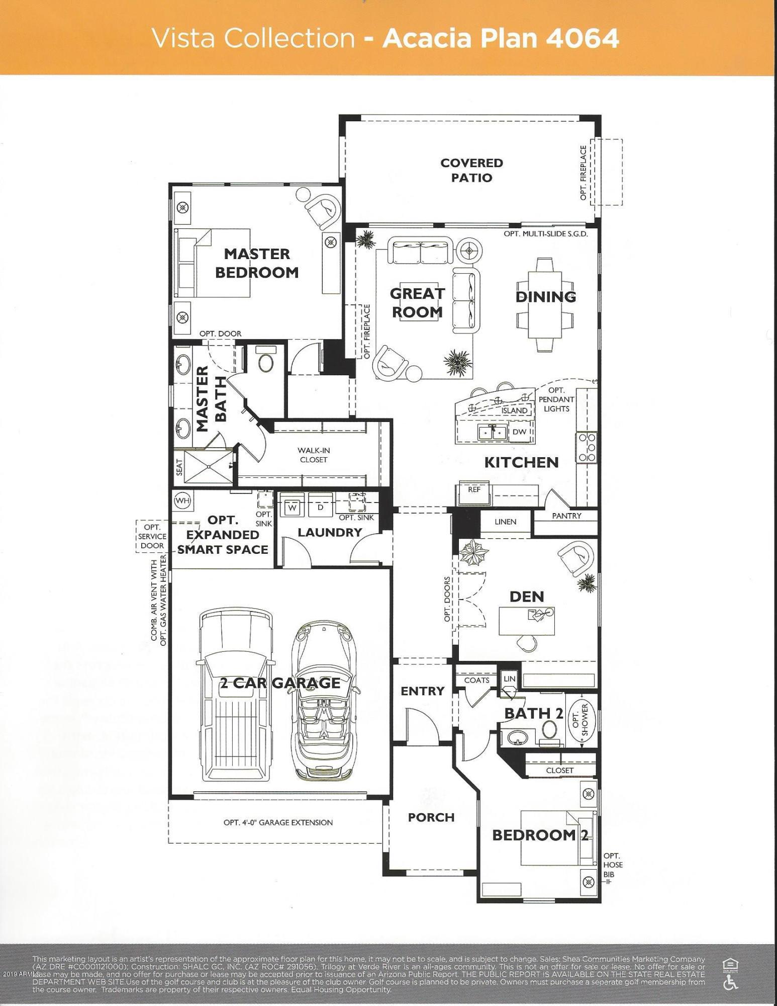 17656 East Woolsey Way Rio Verde, AZ 85263 - Photo 69 of 69 Floor Plan