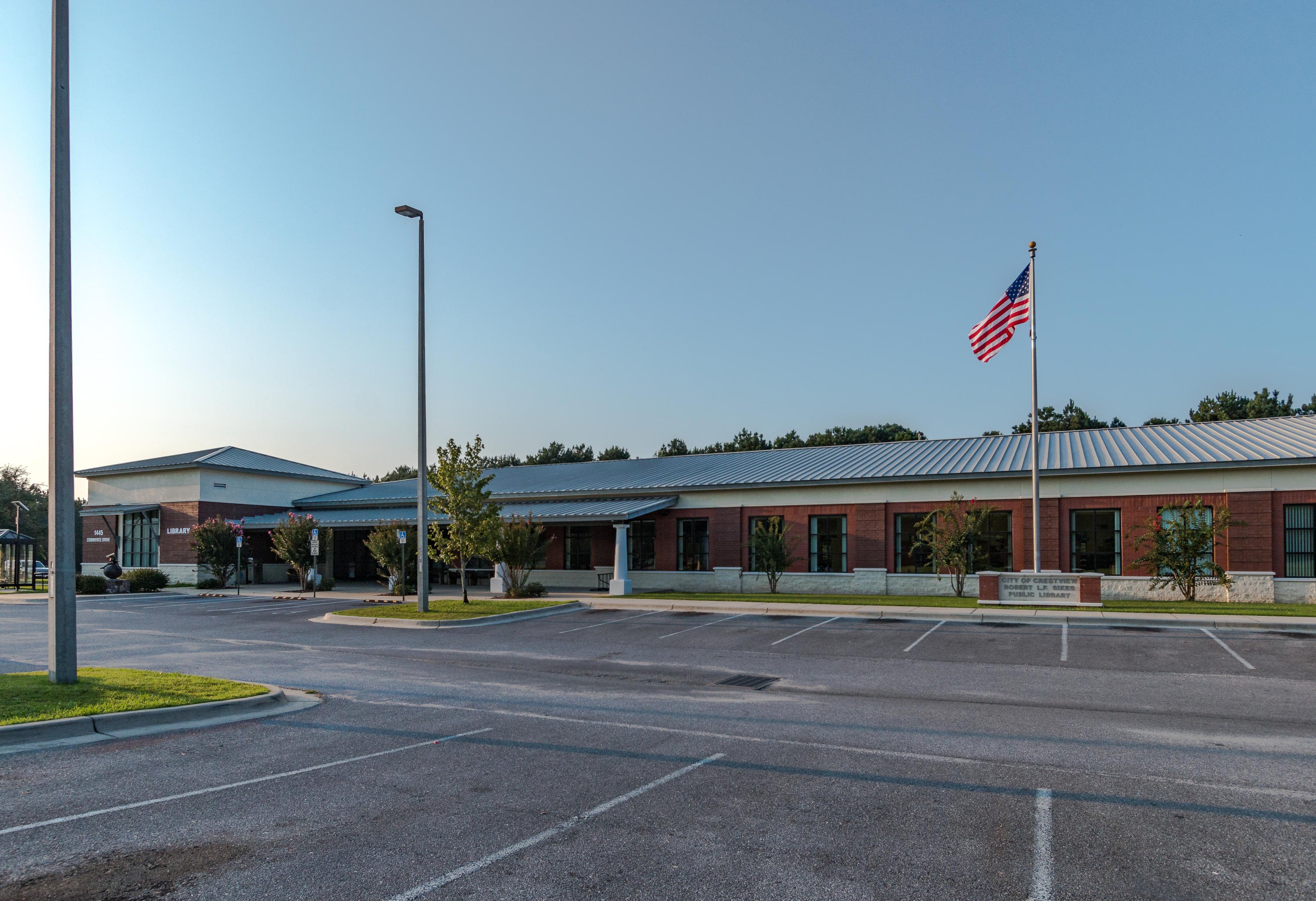 5909 Old Bethel Road Crestview, FL 32536 - Photo 41 of 47 a front view of a building with street view