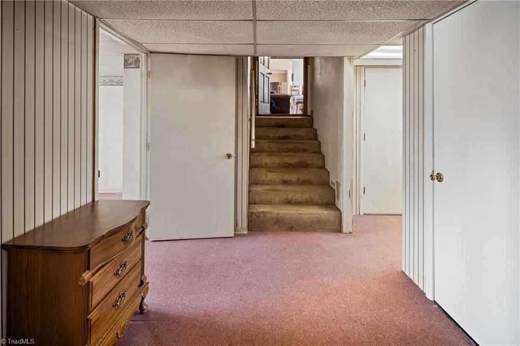 2198 South McKinney Road Mount Airy, NC 27030 - Photo 30 of 48 stairs to the living room from the basement.