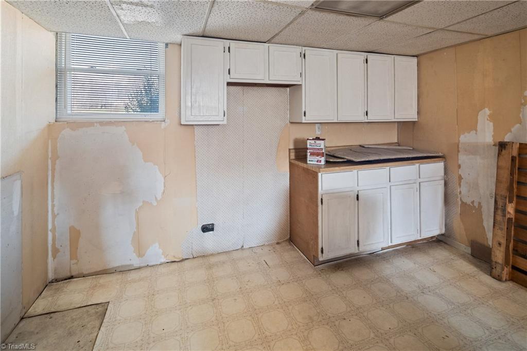 2198 South McKinney Road Mount Airy, NC 27030 - Photo 33 of 48 Basement Kitchenette, the sink and stove was removed.