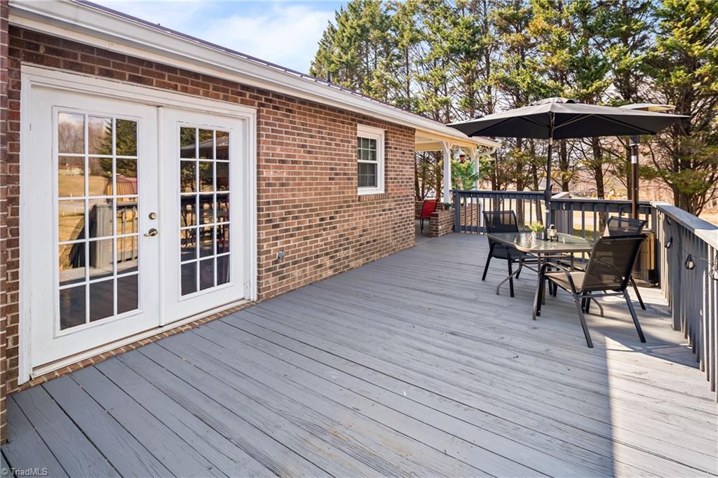 2198 South McKinney Road Mount Airy, NC 27030 - Photo 39 of 48 Large deck