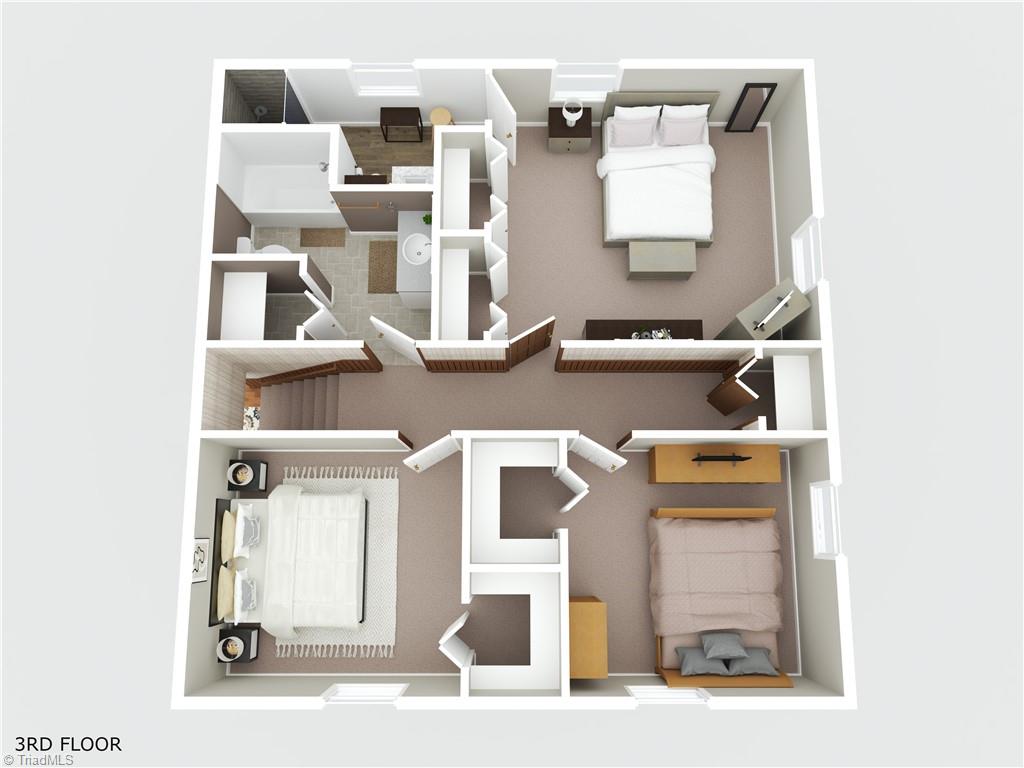 2198 South McKinney Road Mount Airy, NC 27030 - Photo 48 of 48 Upper Floorplan