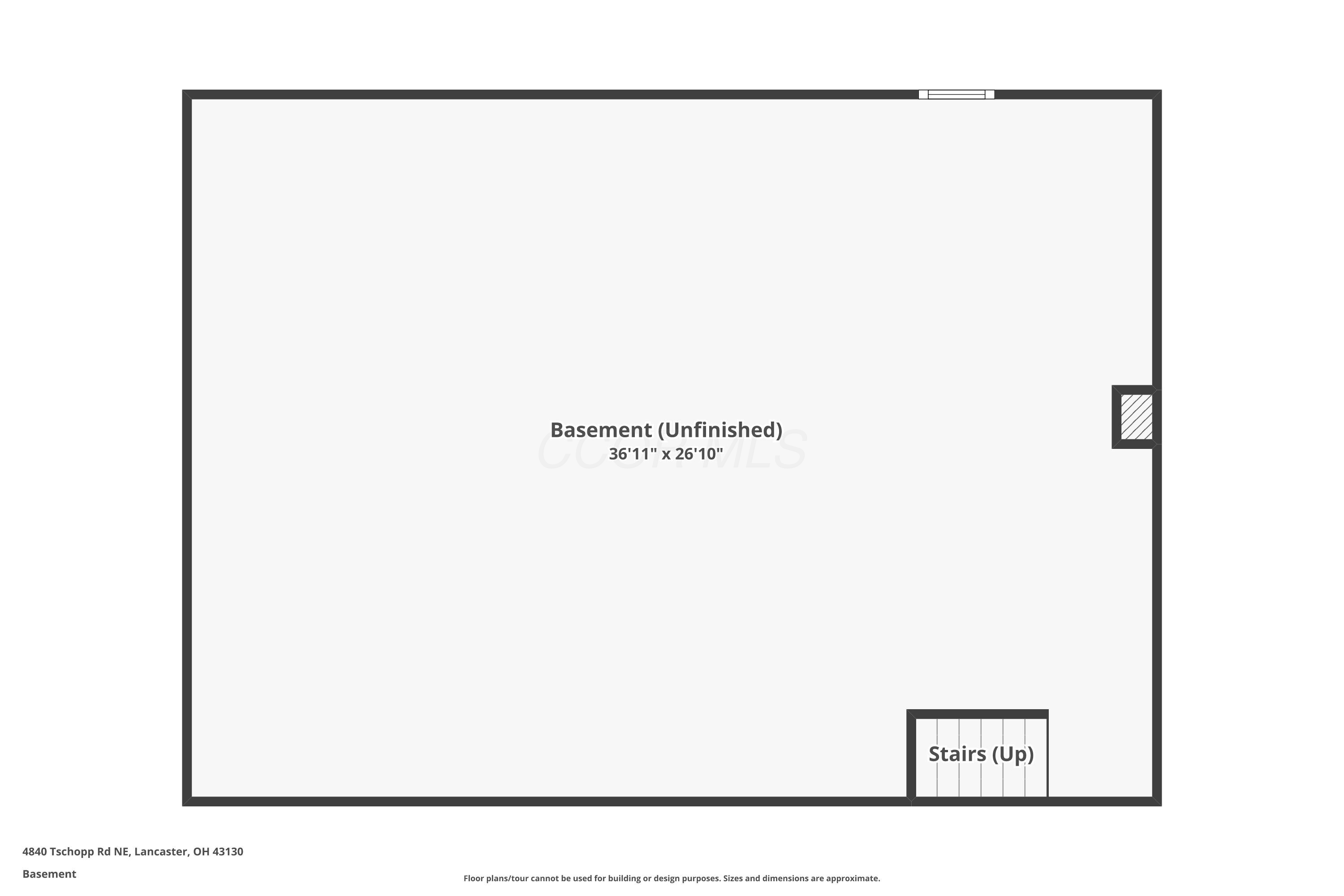 4840 Tschopp Road Northeast Lancaster, OH 43130 - Photo 57 of 58 Basement - Floor Plan