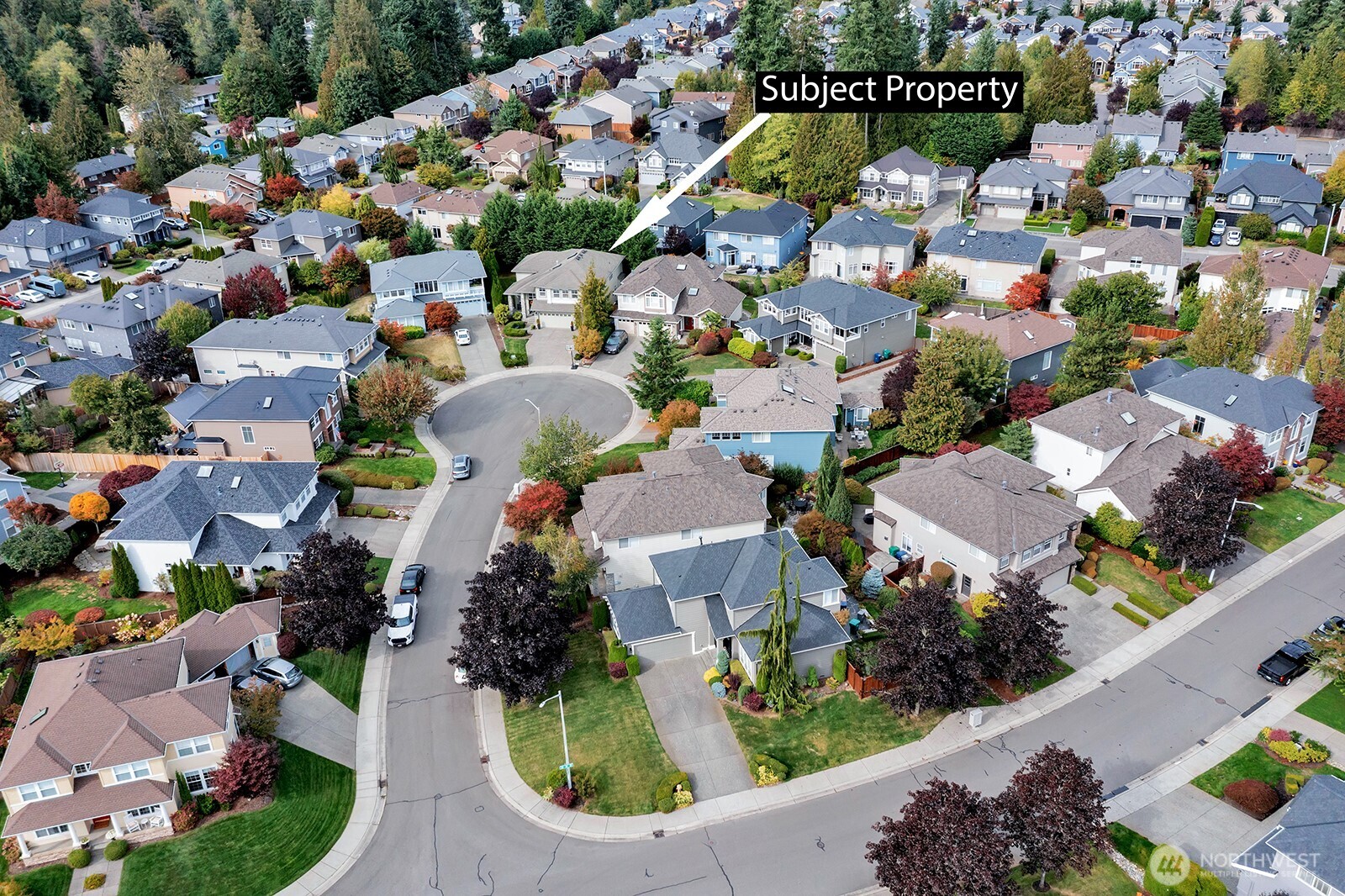 3208 175th Street Southeast Bothell, WA 98012 - Photo 30 of 34 an aerial view of multiple house