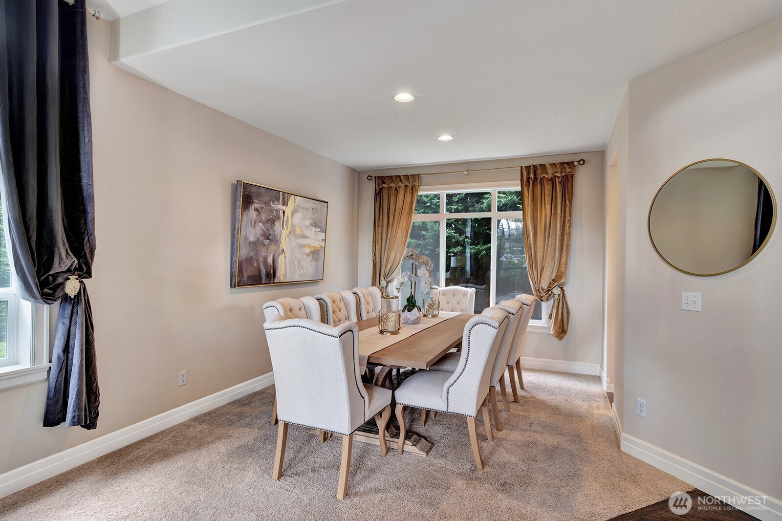 3208 175th Street Southeast Bothell, WA 98012 - Photo 6 of 34 a dining room with furniture and a window