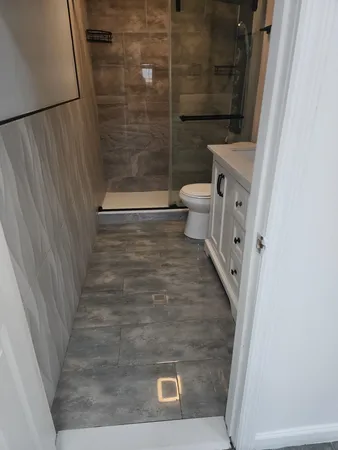 a view of a bathroom