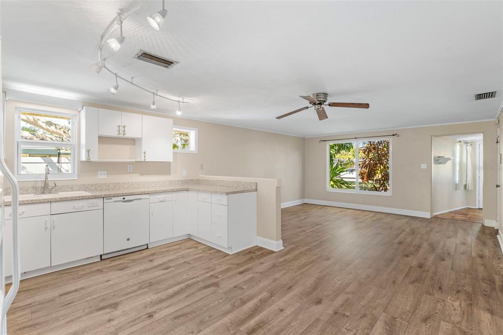 2380 Bay Street Sarasota, FL 34237 - Photo 16 of 48 a kitchen with a sink cabinets and window