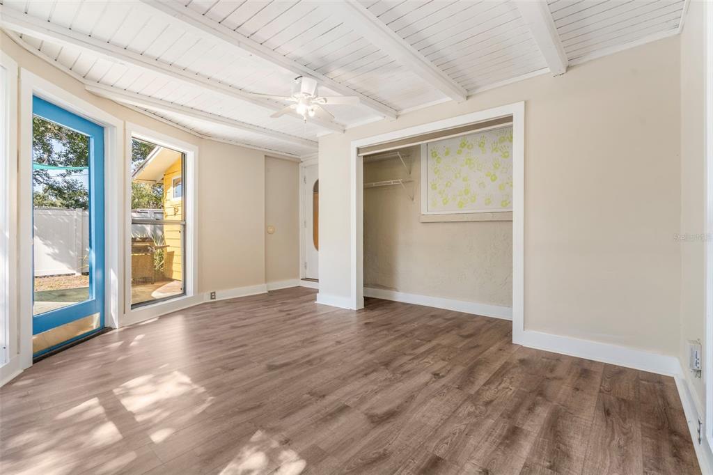 2380 Bay Street Sarasota, FL 34237 - Photo 31 of 48 an empty room with wooden floor and windows