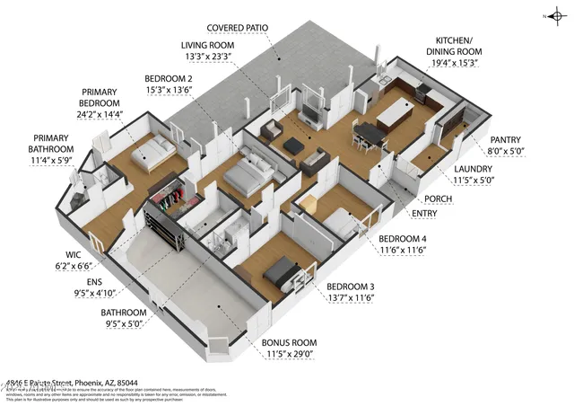 $450,000 | 4846 East Paiute Street, Phoenix, AZ 85044