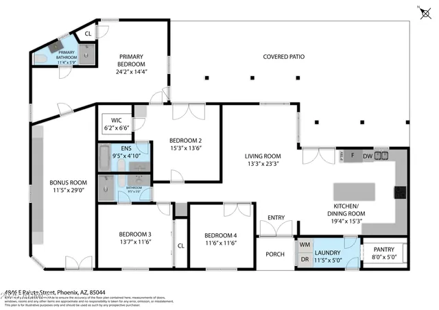 $450,000 | 4846 East Paiute Street, Phoenix, AZ 85044