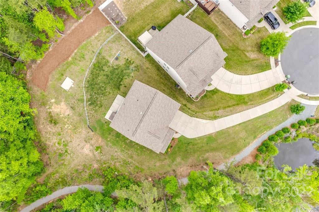 6403 Bluegill Road Charlotte, NC 28216 - Photo 47 of 48 an aerial view of a house