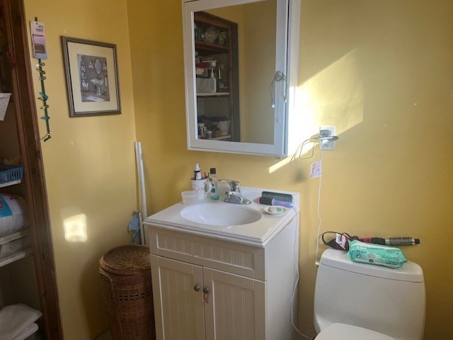 23 Lakewood Road Yarmouth, MA 02664 - Photo 15 of 15 a bathroom with a sink and a toilet