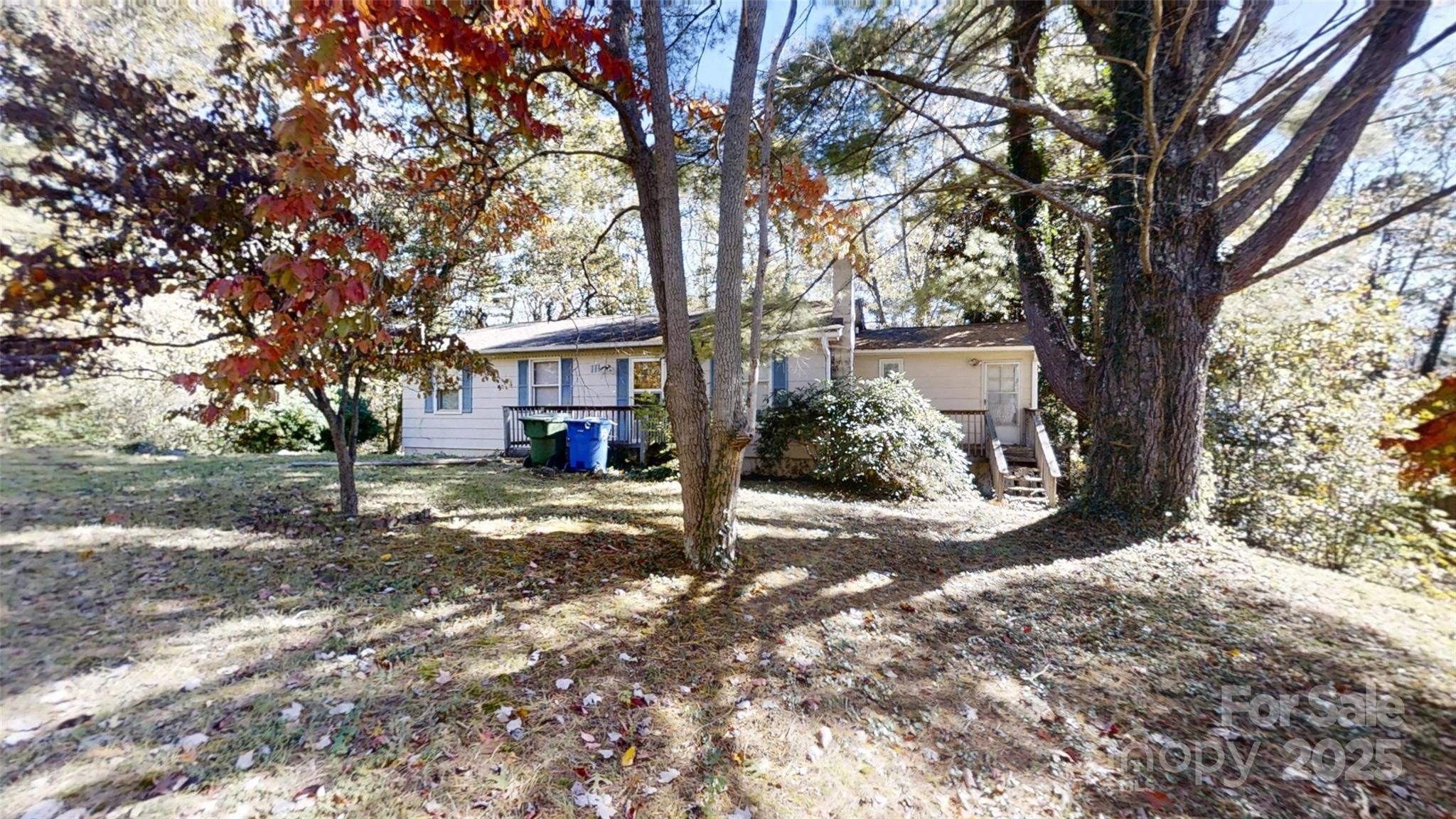 111 Cisco Road Asheville, NC 28805 - Photo 2 of 30 a view of a house with a tree in the yard