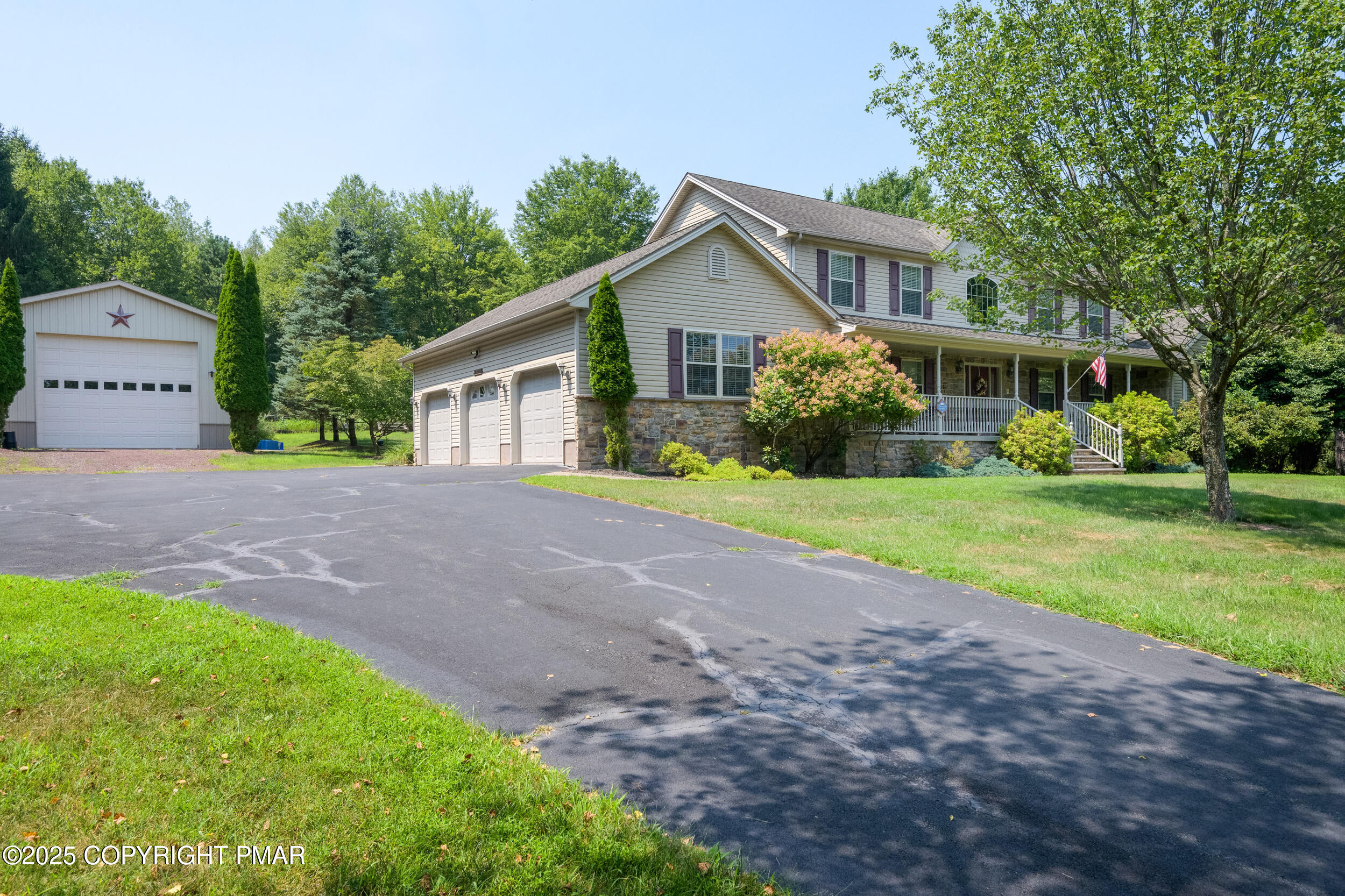 969 Hideaway Hill Road Kunkletown, PA 18058 - Photo 27 of 56 3 car garage