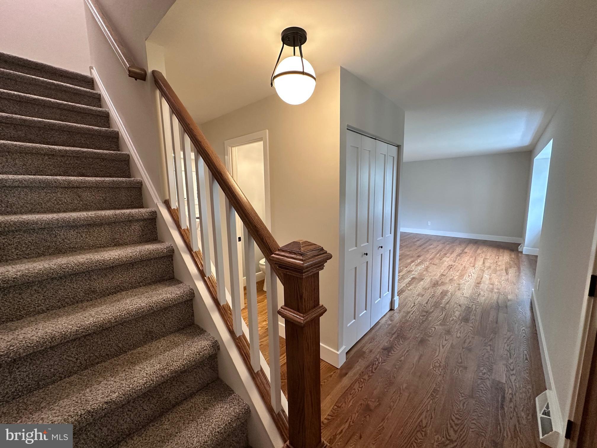 215 Bridge Road Upper Chichester, PA 19061 - Photo 2 of 35 a view of entryway and hall with wooden floor