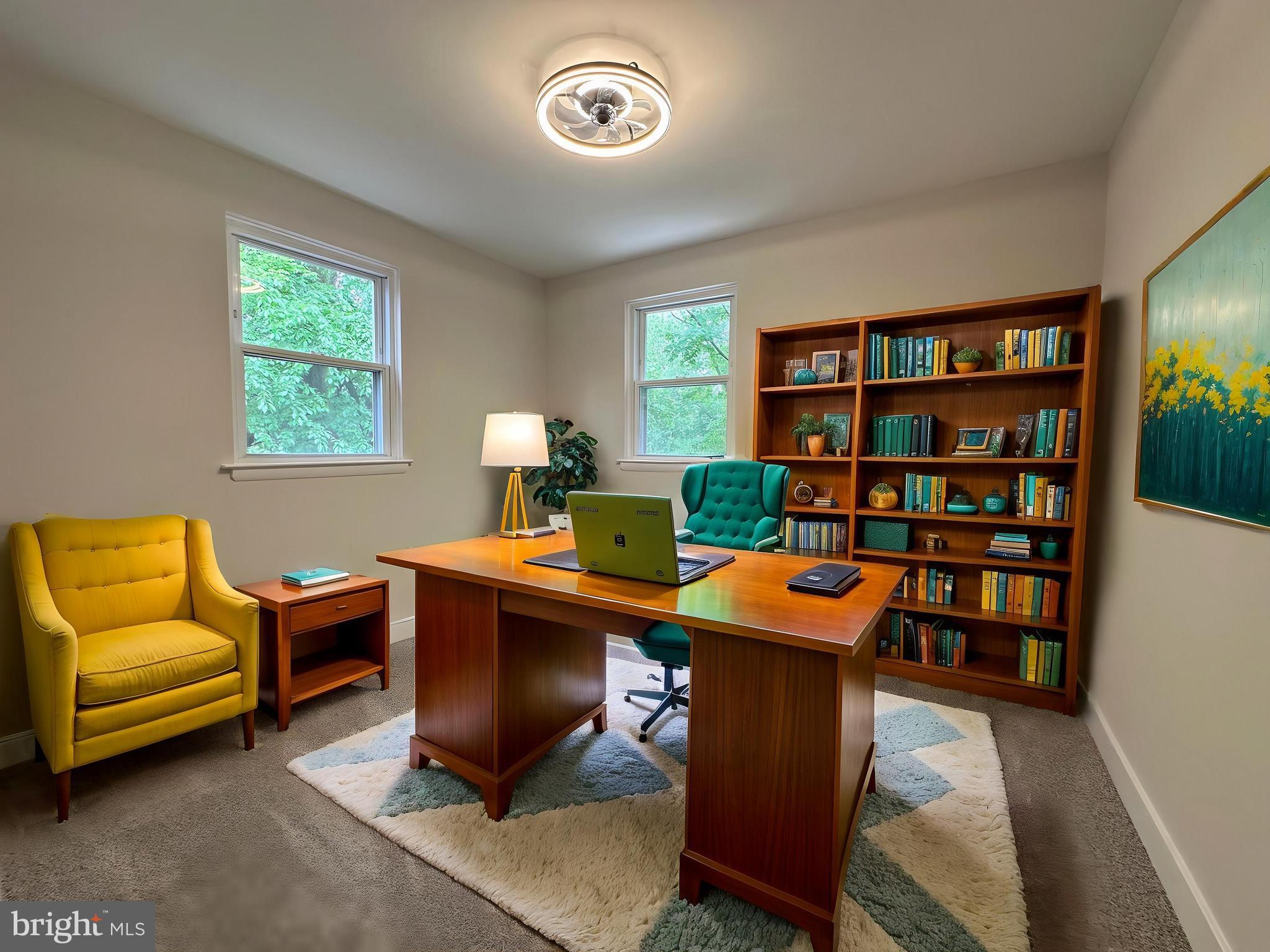 215 Bridge Road Upper Chichester, PA 19061 - Photo 27 of 35 a view of a workspace with furniture and a window