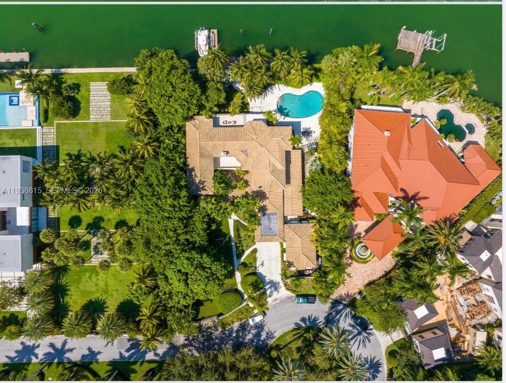 6620 Allison Road Miami Beach, FL 33141 - Photo 2 of 10 an aerial view of a house having yard