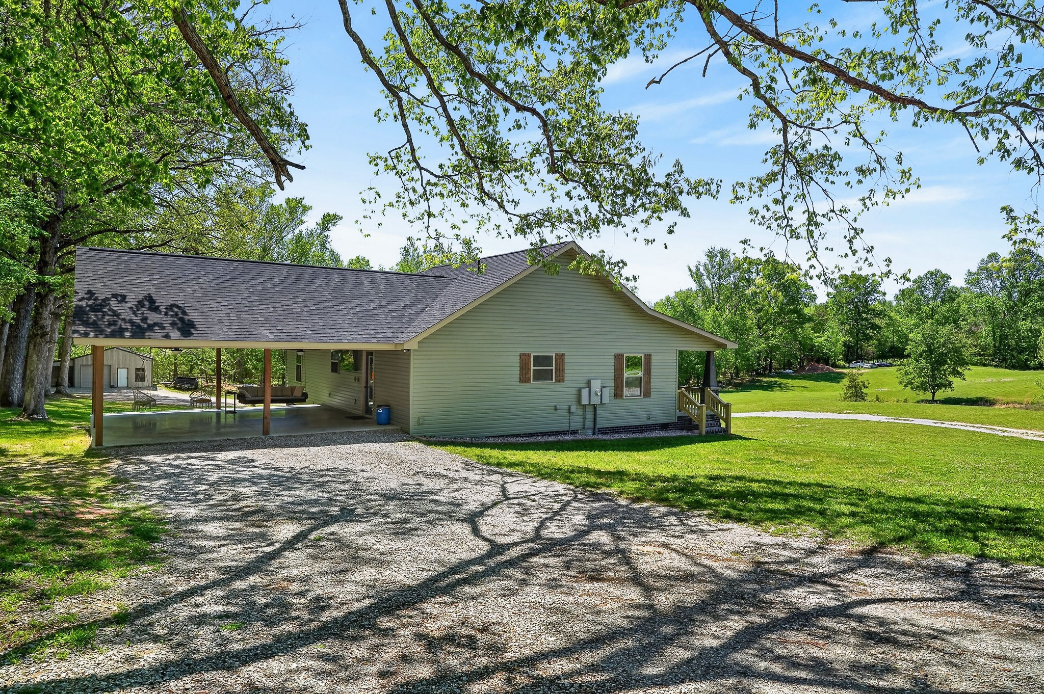 2110 Windle Community Road Cookeville, TN 38506 - Photo 35 of 35 a house view with a garden space