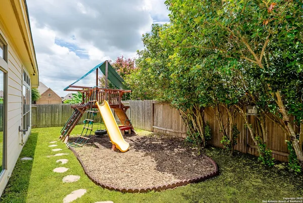 a view of a slide with a slide