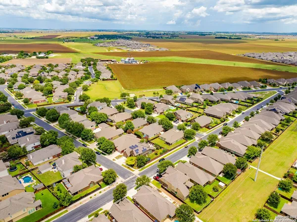 a view of an ocean and a city