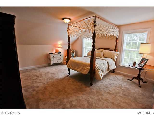 1175 Lickinghole Road Goochland, VA 23063 - Photo 12 of 24 a bedroom with a bed and a window