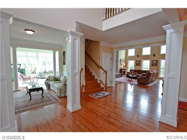 1175 Lickinghole Road Goochland, VA 23063 - Photo 6 of 24 a living room with furniture and a wooden floor