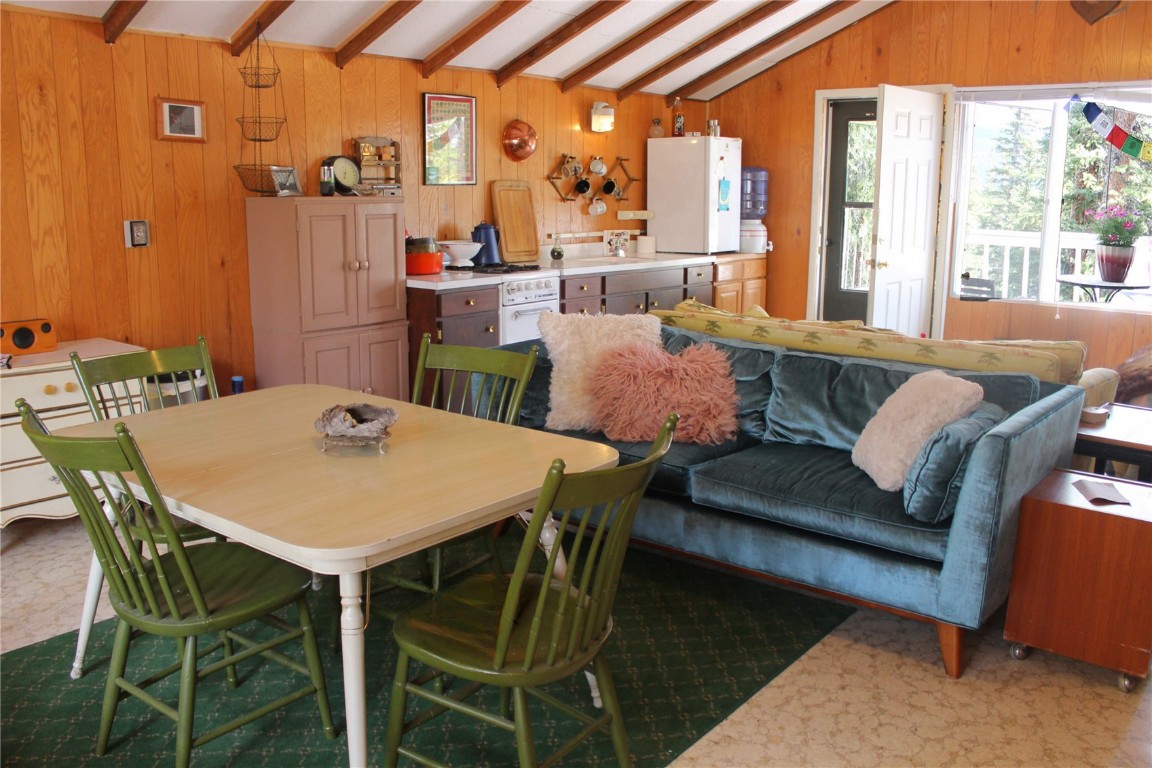2190 Kootchie Kootchie Road Alma, CO 80420 - Photo 14 of 35 a view of a dining room with furniture window and outside view
