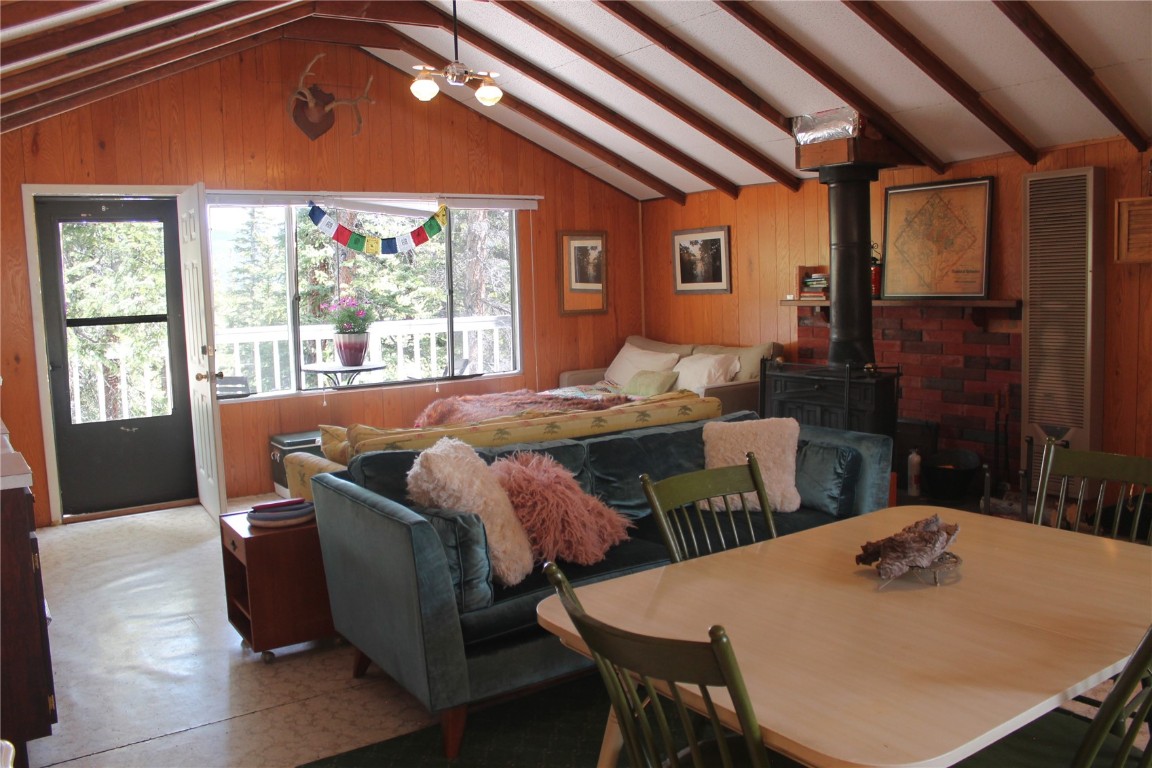 2190 Kootchie Kootchie Road Alma, CO 80420 - Photo 15 of 35 a view of a dining room with furniture and window