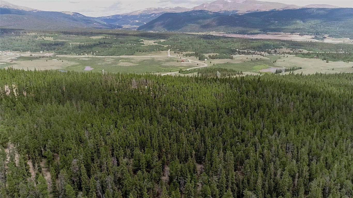 2190 Kootchie Kootchie Road Alma, CO 80420 - Photo 33 of 35 a view of a lush green hillside and a houses