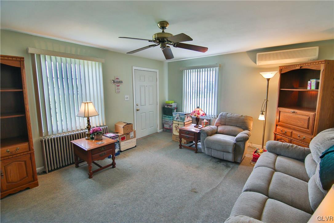 3118 Cherryville Road Northampton, PA 18067 - Photo 6 of 23 Spacious living room with Hardwood floors under th