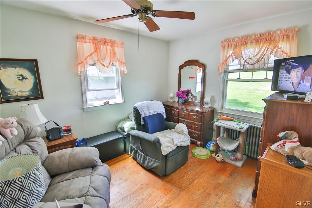 3118 Cherryville Road Northampton, PA 18067 - Photo 9 of 23 1st floor bedroom with hardwood floors