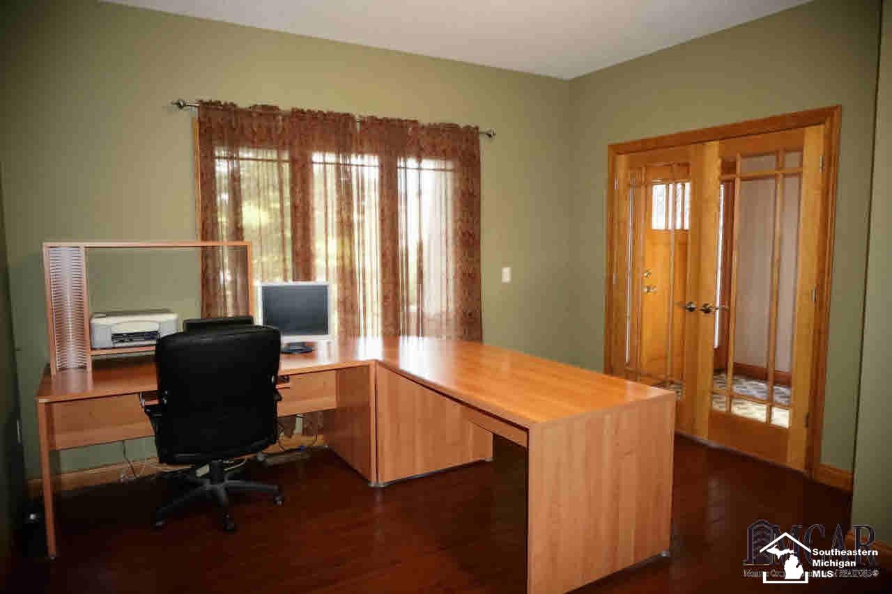 7919 Monroe Road Lambertville, MI 48144 - Photo 6 of 45 Den with French Doors