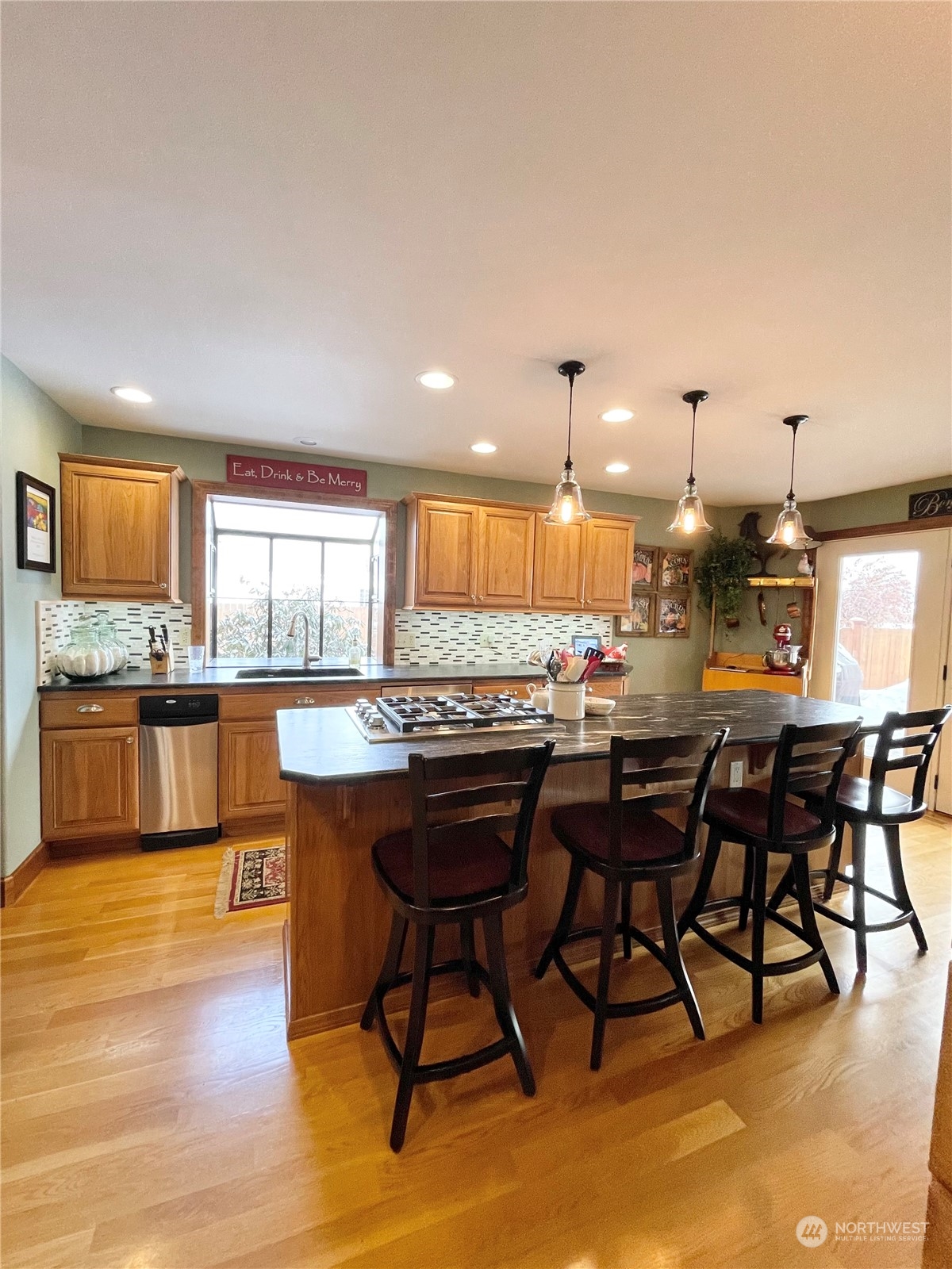14 Pogue Road Okanogan, WA 98840 - Photo 15 of 40 a kitchen with a table and chairs in it