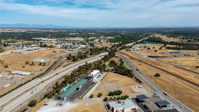 a view of a lake with houses