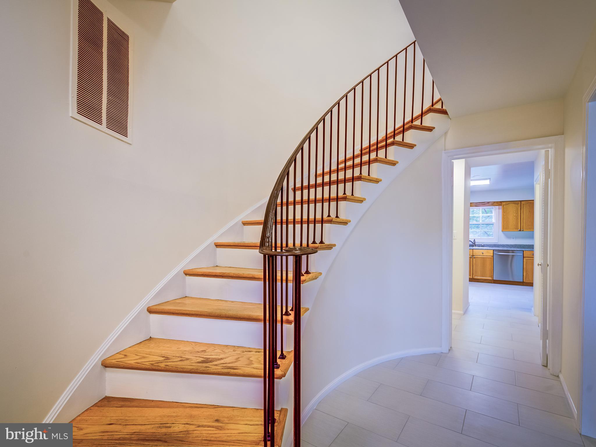 5951 Queenston Street Springfield, VA 22152 - Photo 5 of 30 Spiral Stair case to Upper Level