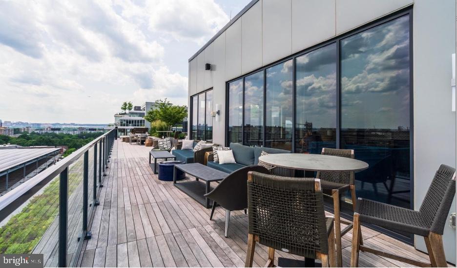 70 N Street Southeast, Unit N913 Washington, DC 20003 - Photo 46 of 60 Stunning rooftop terrace with city views.