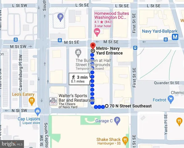 $4,650 | 70 N Street Southeast, Unit N913, Washington, DC 20003