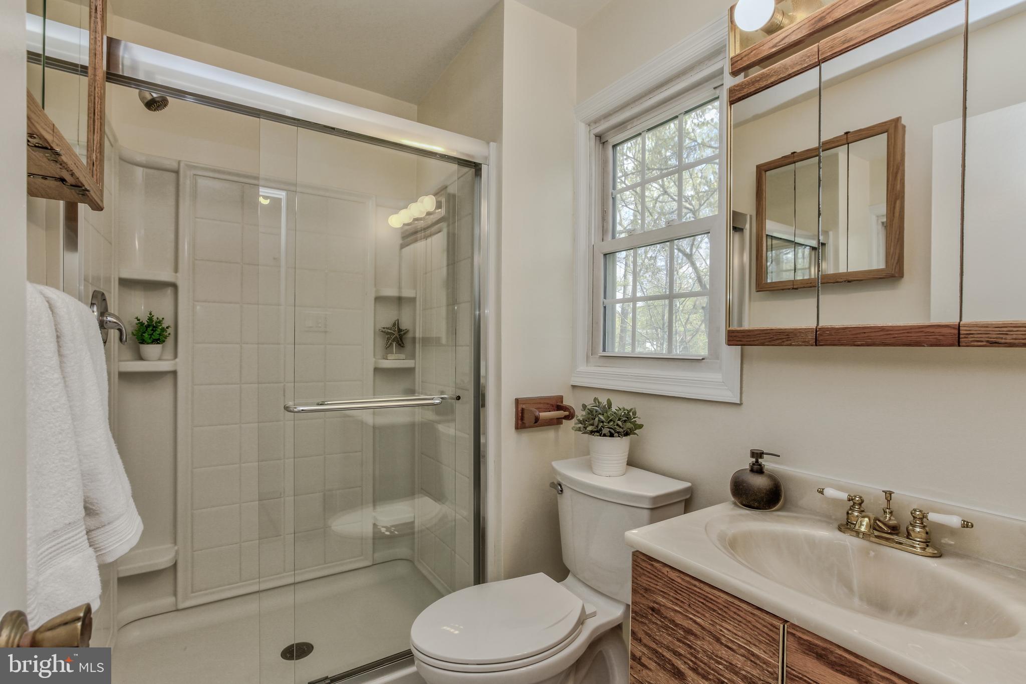 14112 Flint Rock Road Rockville, MD 20853 - Photo 27 of 52 a bathroom with a sink toilet and shower