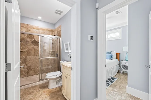 a view of an bike storage