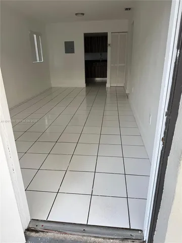 a view of empty room