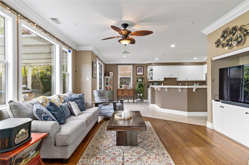 22 Via Sonrisa San Clemente, CA 92673 - Photo 12 of 59 a living room with furniture and a view of kitchen