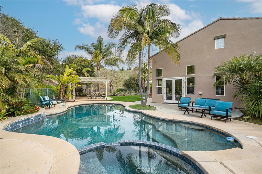 22 Via Sonrisa San Clemente, CA 92673 - Photo 40 of 59 a view of a house with swimming pool and sitting area