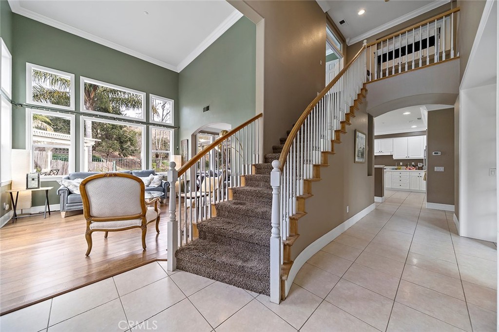 22 Via Sonrisa San Clemente, CA 92673 - Photo 4 of 59 a view of entryway and hall with wooden floor