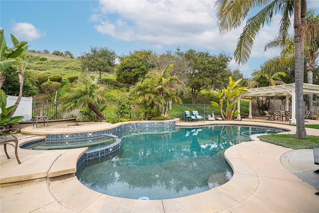22 Via Sonrisa San Clemente, CA 92673 - Photo 42 of 59 a view of a swimming pool with a yard