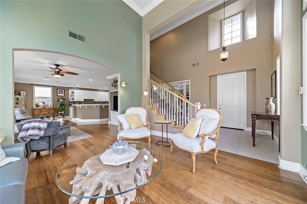 22 Via Sonrisa San Clemente, CA 92673 - Photo 6 of 59 a living room with furniture and wooden floor