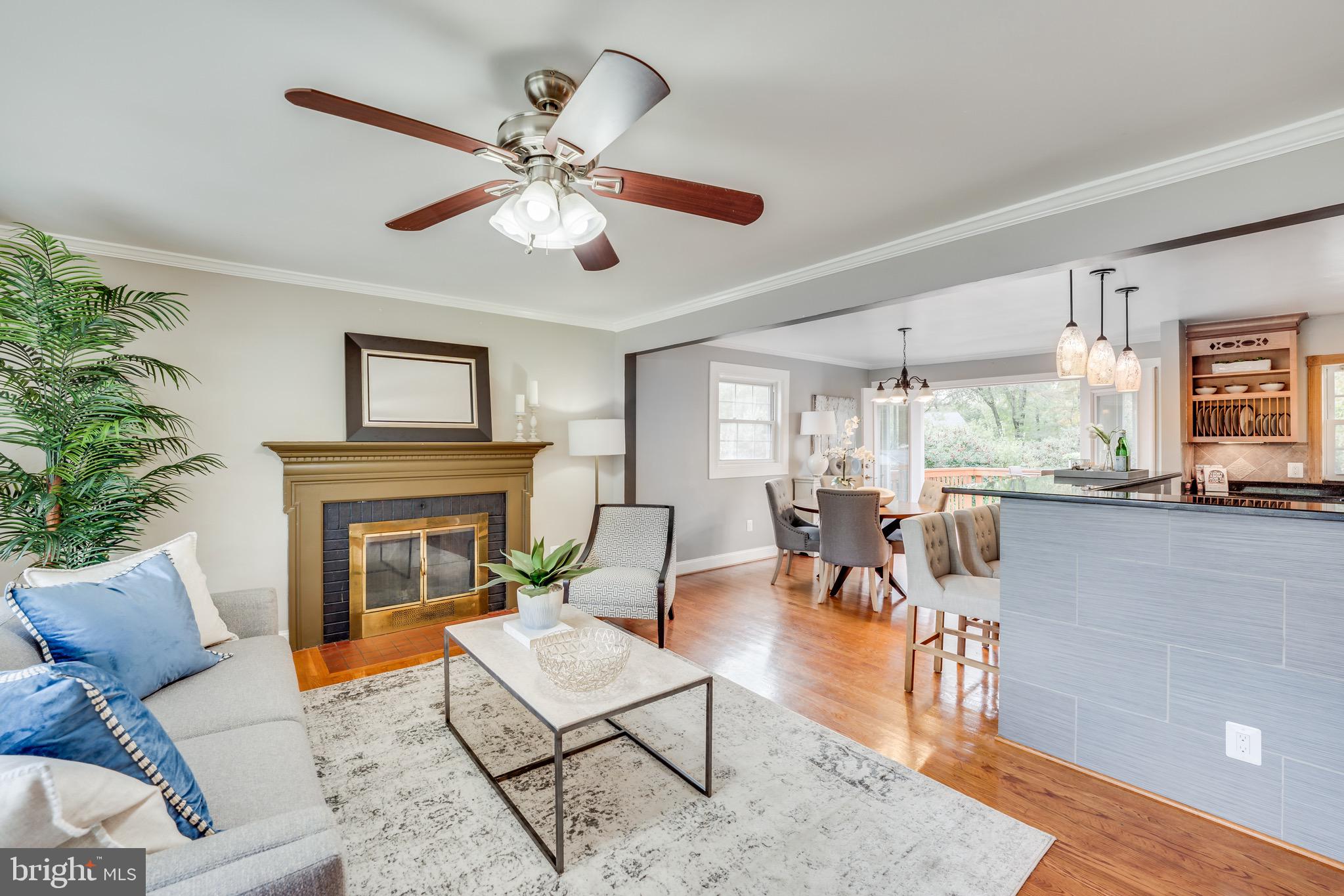 1201 Collingwood Road Alexandria, VA 22308 - Photo 34 of 35 Open concept floor plan