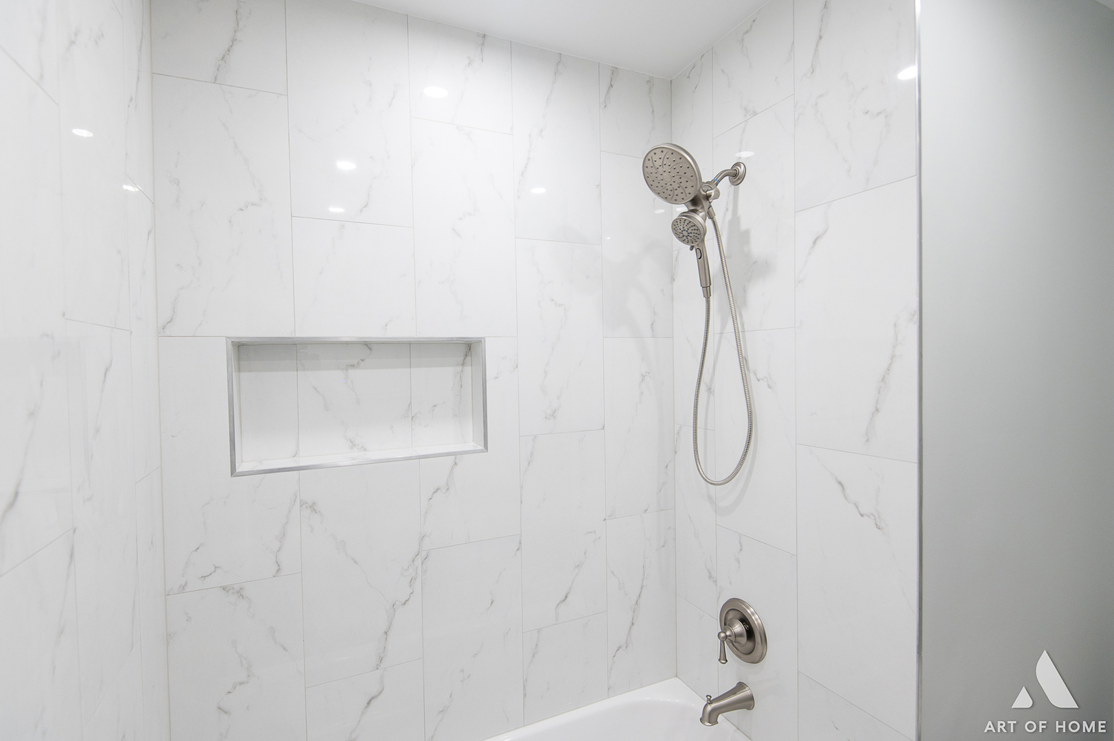 5159 North East River Road, Unit 312 Chicago, IL 60656 - Photo 27 of 42 a bathroom with a shower